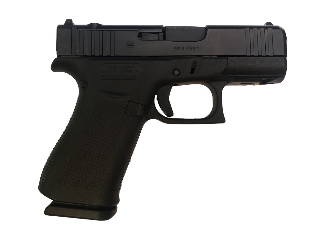 GLOCK 43X MOS 9MM FRONT SERRATION BLACK 10RD PX4350201FRMOS - Taurus Savings